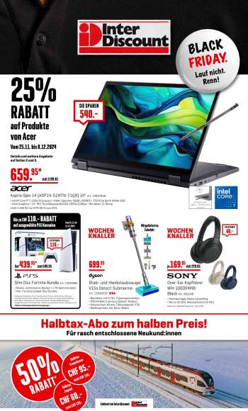 Volantino Interdiscount - 25.11.2024 - 1.12.2024.