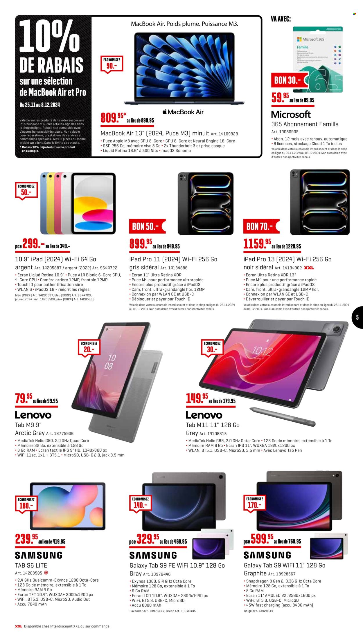 Volantino Interdiscount - 25.11.2024 - 1.12.2024. Pagina 5