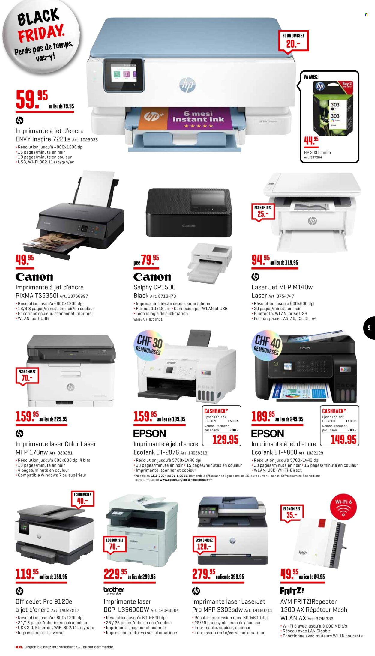 Volantino Interdiscount - 25.11.2024 - 1.12.2024. Pagina 9
