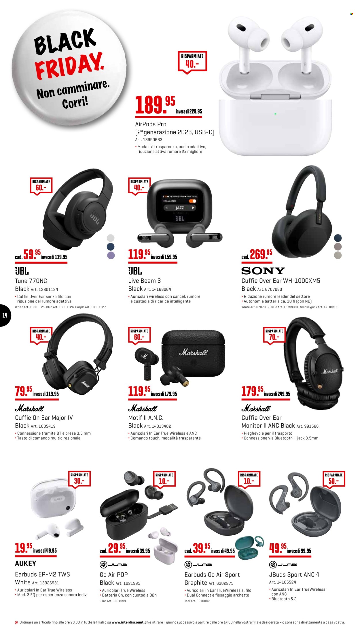 Volantino Interdiscount - 25.11.2024 - 1.12.2024. Pagina 14