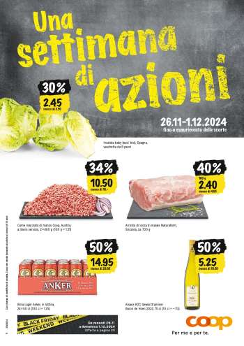 Volantino Coop - 26.11.2024 - 1.12.2024.