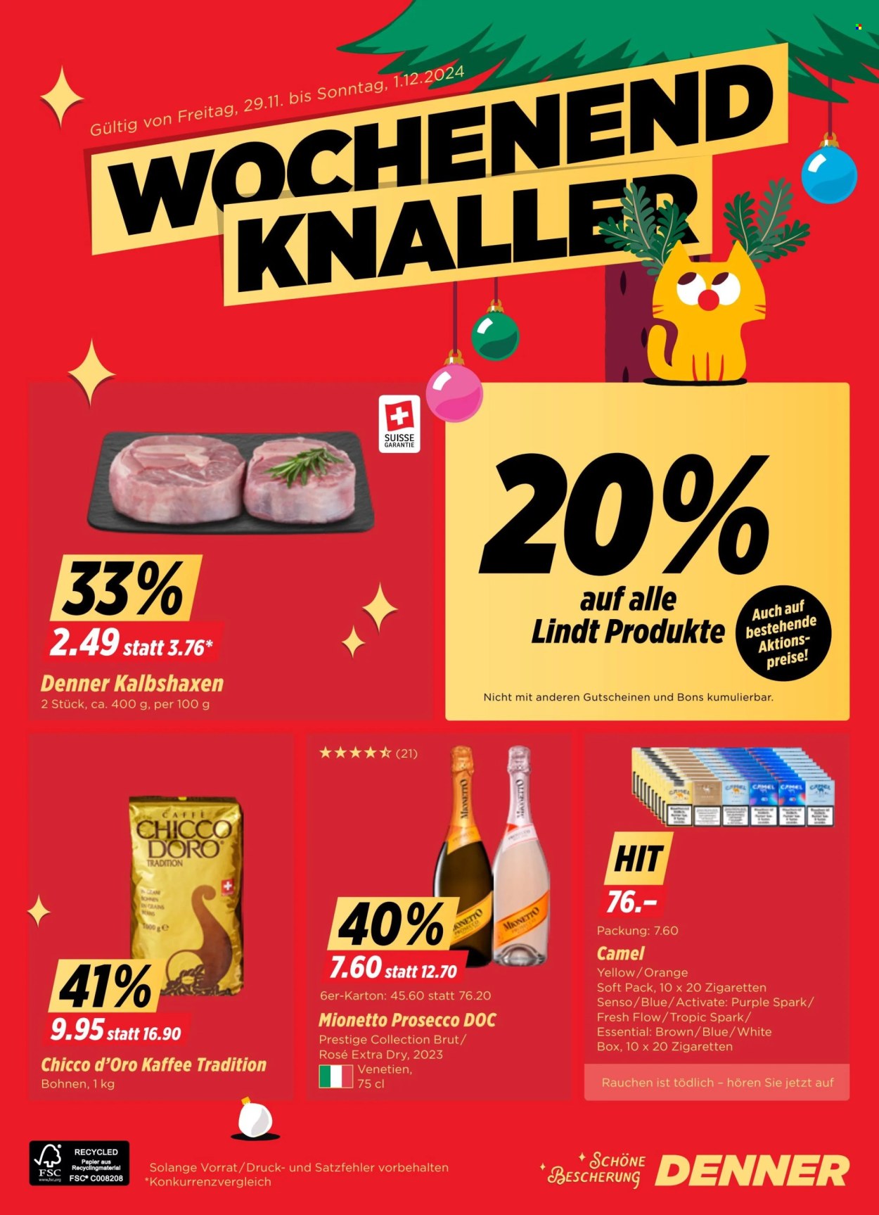 Prospekt Denner - 26.11.2024 - 2.12.2024. Seite 26