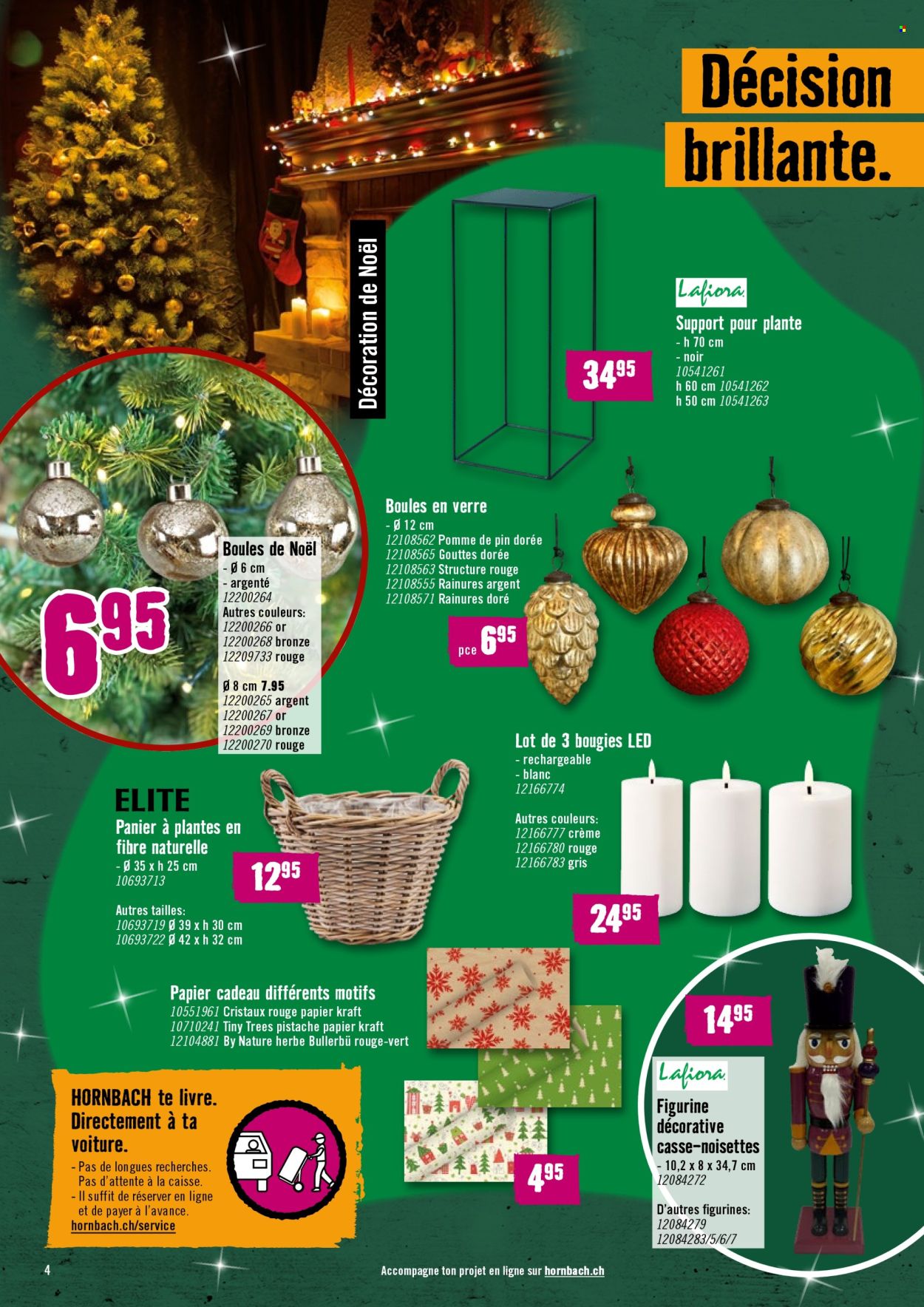 Prospekt Hornbach - 26.11.2024 - 23.12.2024. Seite 4