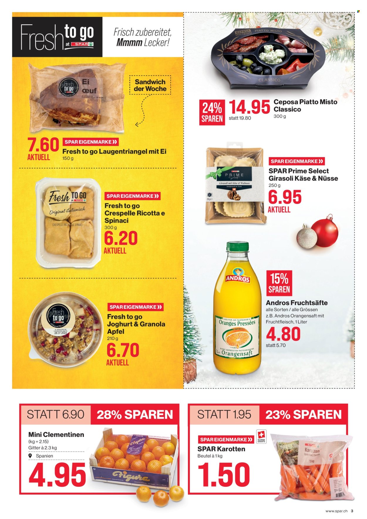Prospekt SPAR - 28.11.2024 - 4.12.2024. Seite 3