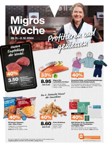 Prospekte Migros - 26.11.2024 - 2.12.2024.