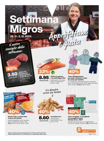 Volantino Migros - 26.11.2024 - 2.12.2024.