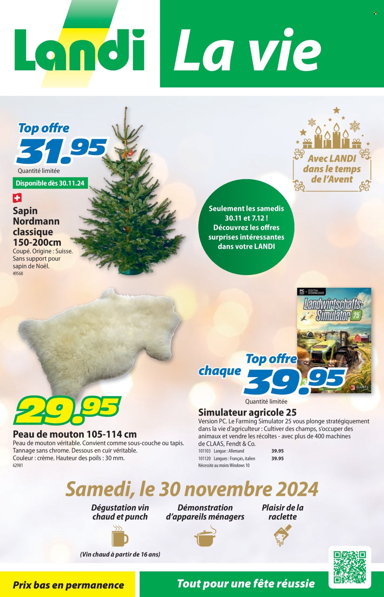 Prospekt Landi - 25.11.2024 - 8.12.2024. Seite 1
