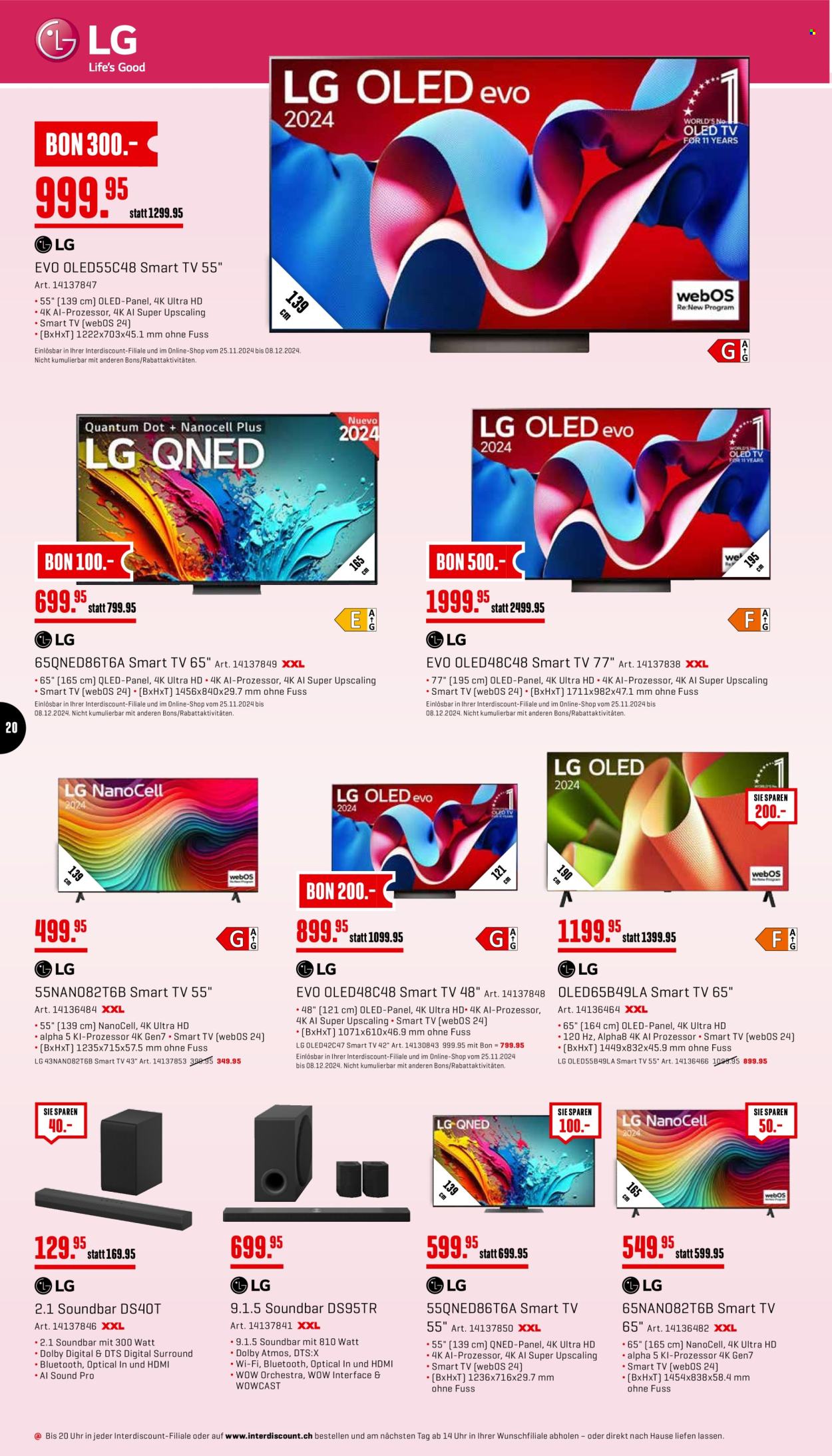 Prospekt Interdiscount - 2.12.2024 - 8.12.2024. Seite 20