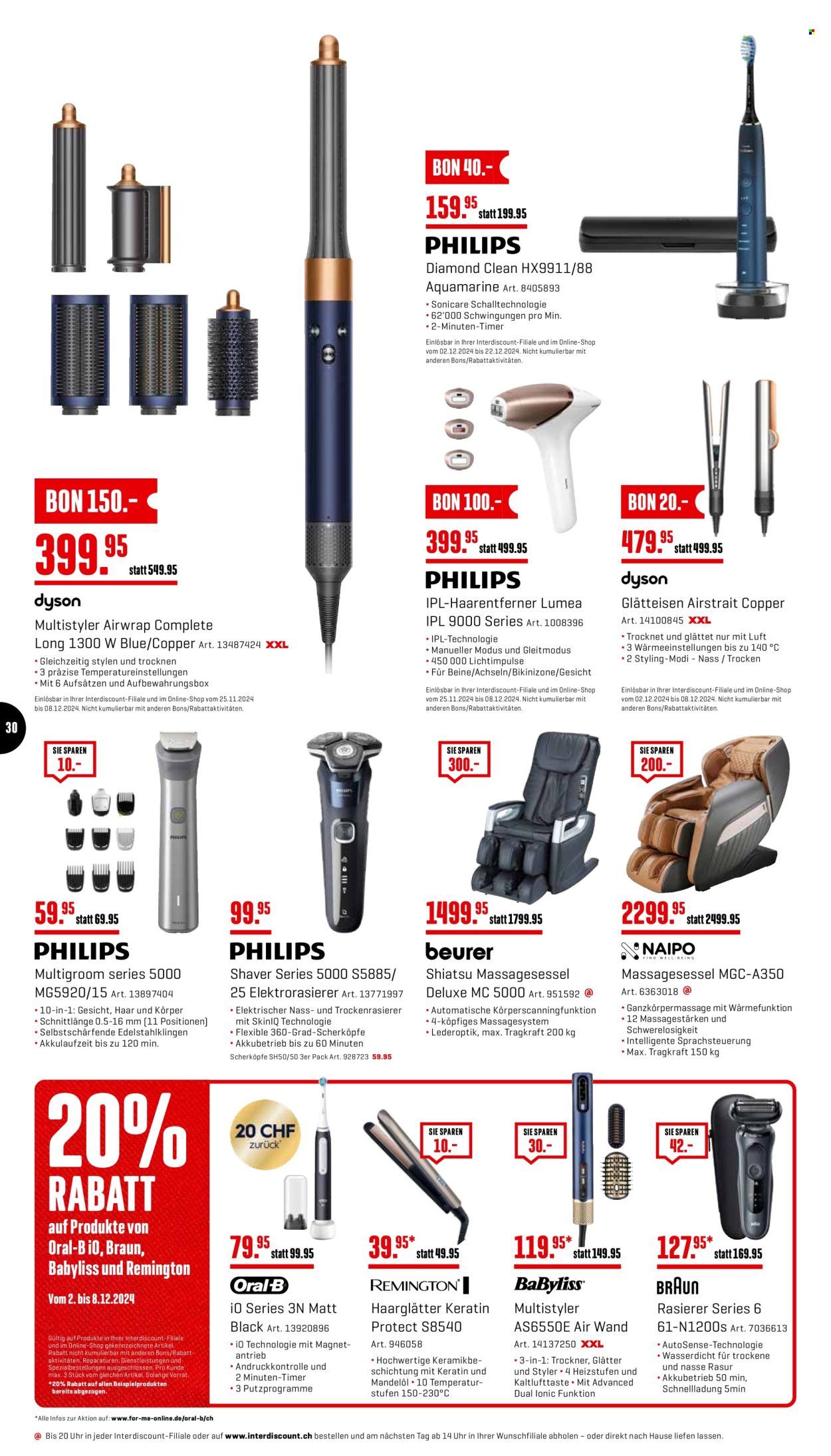 Prospekt Interdiscount - 2.12.2024 - 8.12.2024. Seite 30