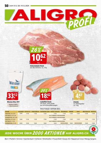 Volantino ALIGRO - 9.12.2024 - 14.12.2024.