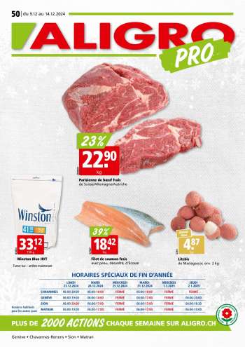 Prospekte ALIGRO - 9.12.2024 - 14.12.2024.