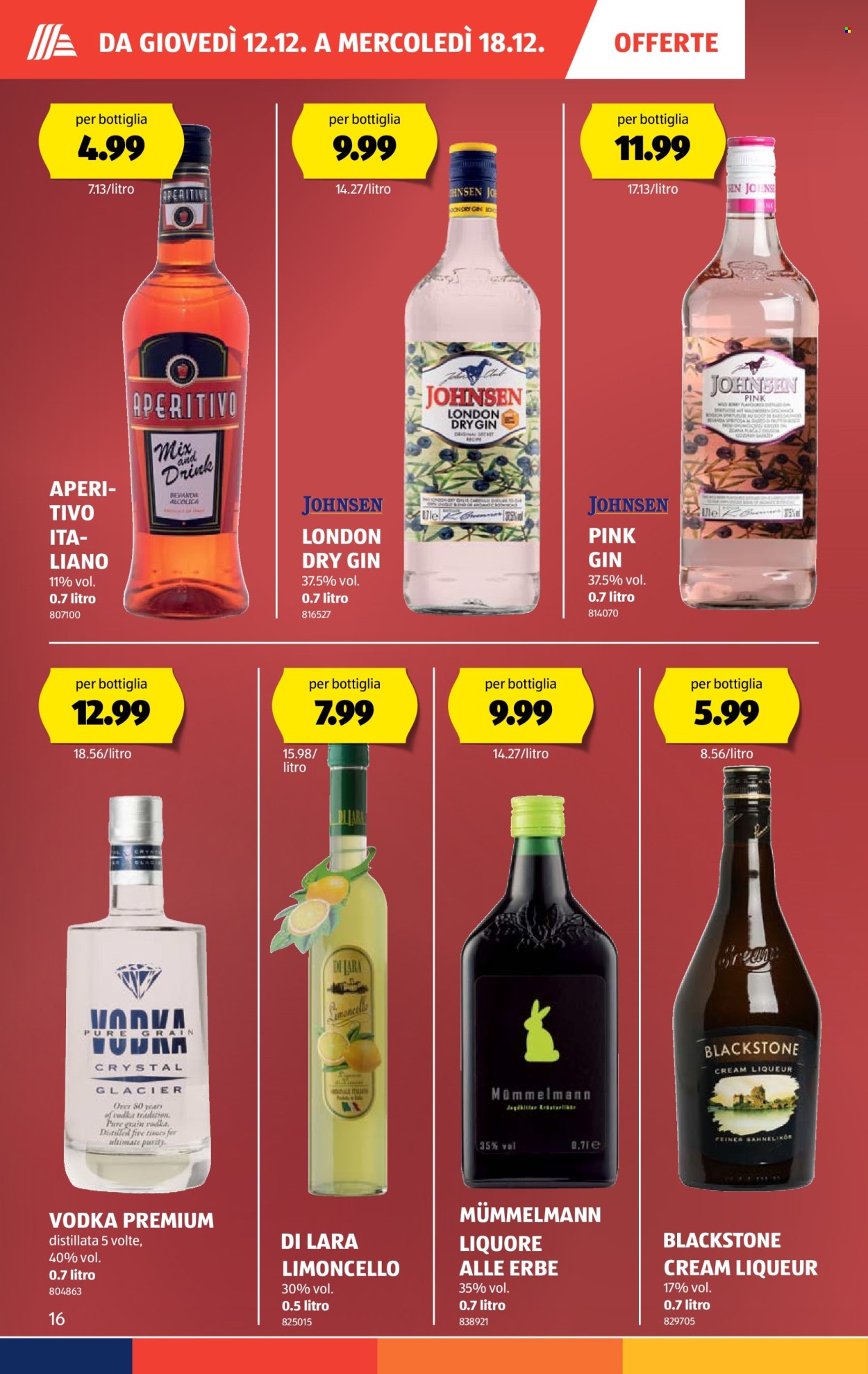 Volantino Aldi - 12.12.2024 - 18.12.2024. Pagina 16