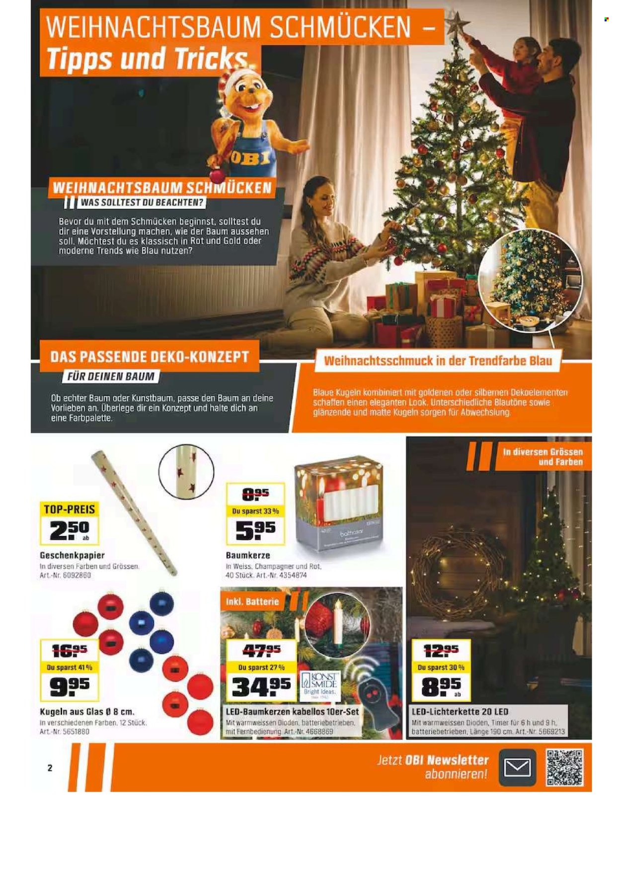 Volantino OBI - 9.12.2024 - 21.12.2024. Pagina 2