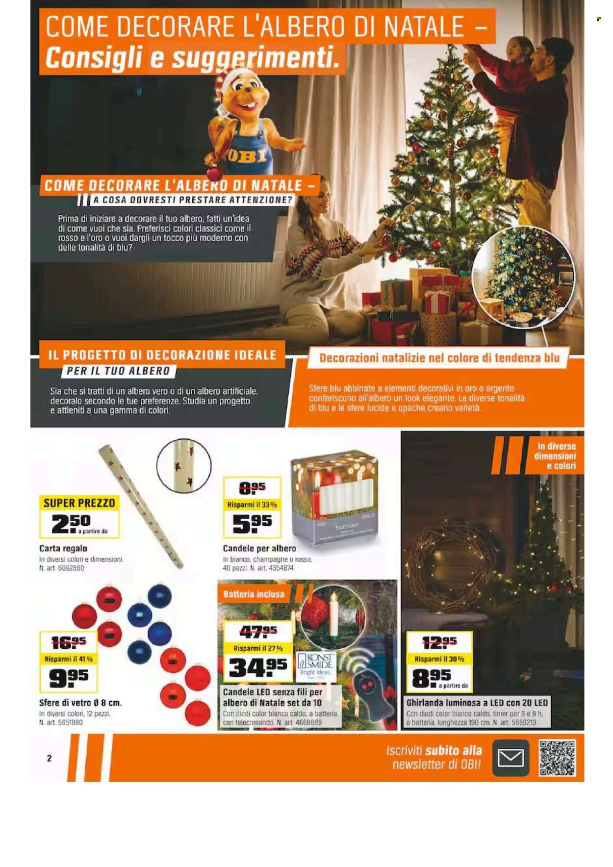 Volantino OBI - 9.12.2024 - 21.12.2024. Pagina 2