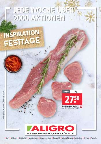 Prospekte ALIGRO - 9.12.2024 - 14.12.2024.