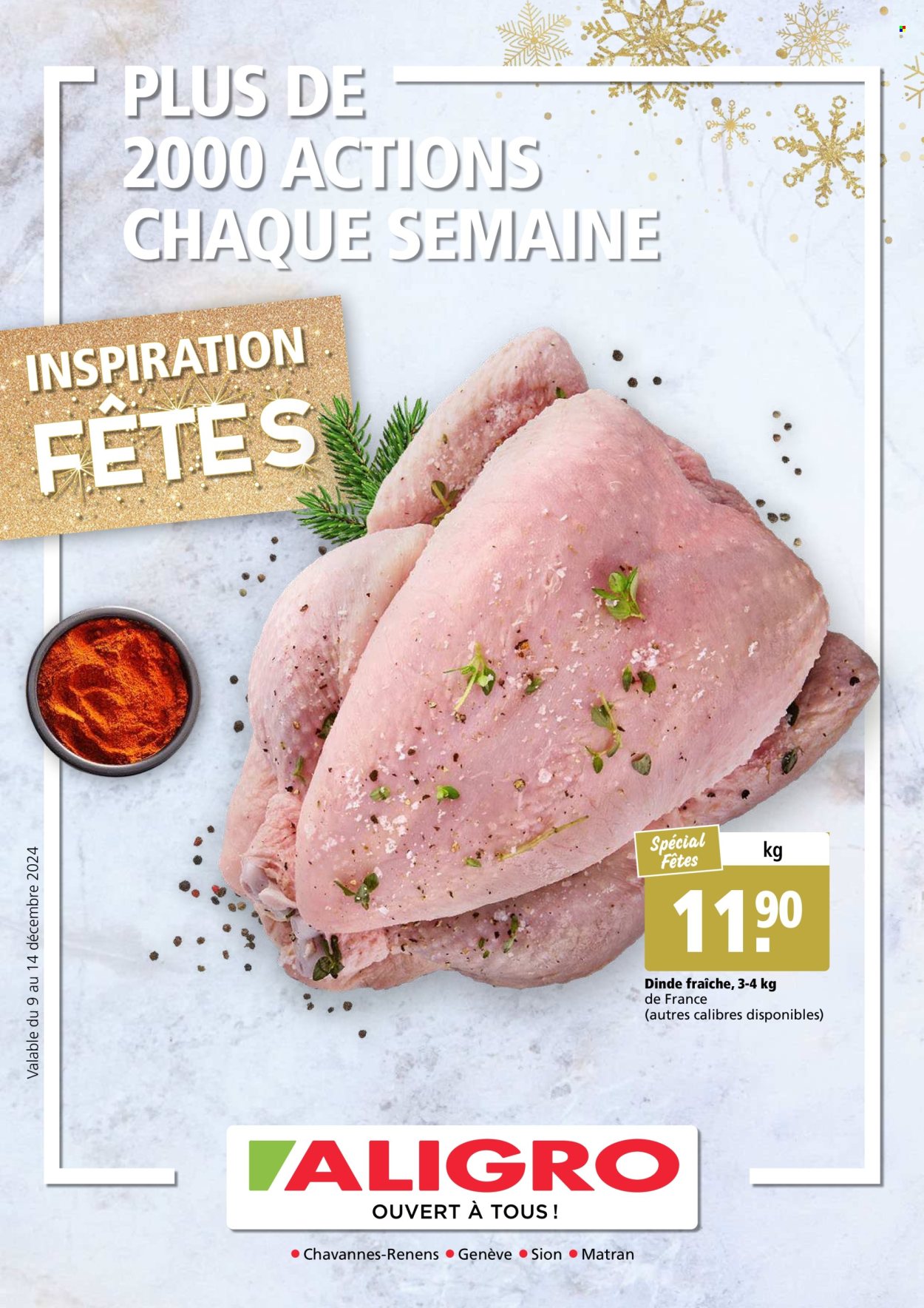 Catalogue ALIGRO - 9.12.2024 - 14.12.2024. Page 1