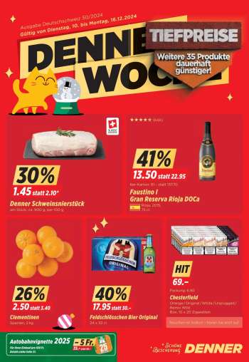 Catalogue Denner - 10.12.2024 - 16.12.2024.