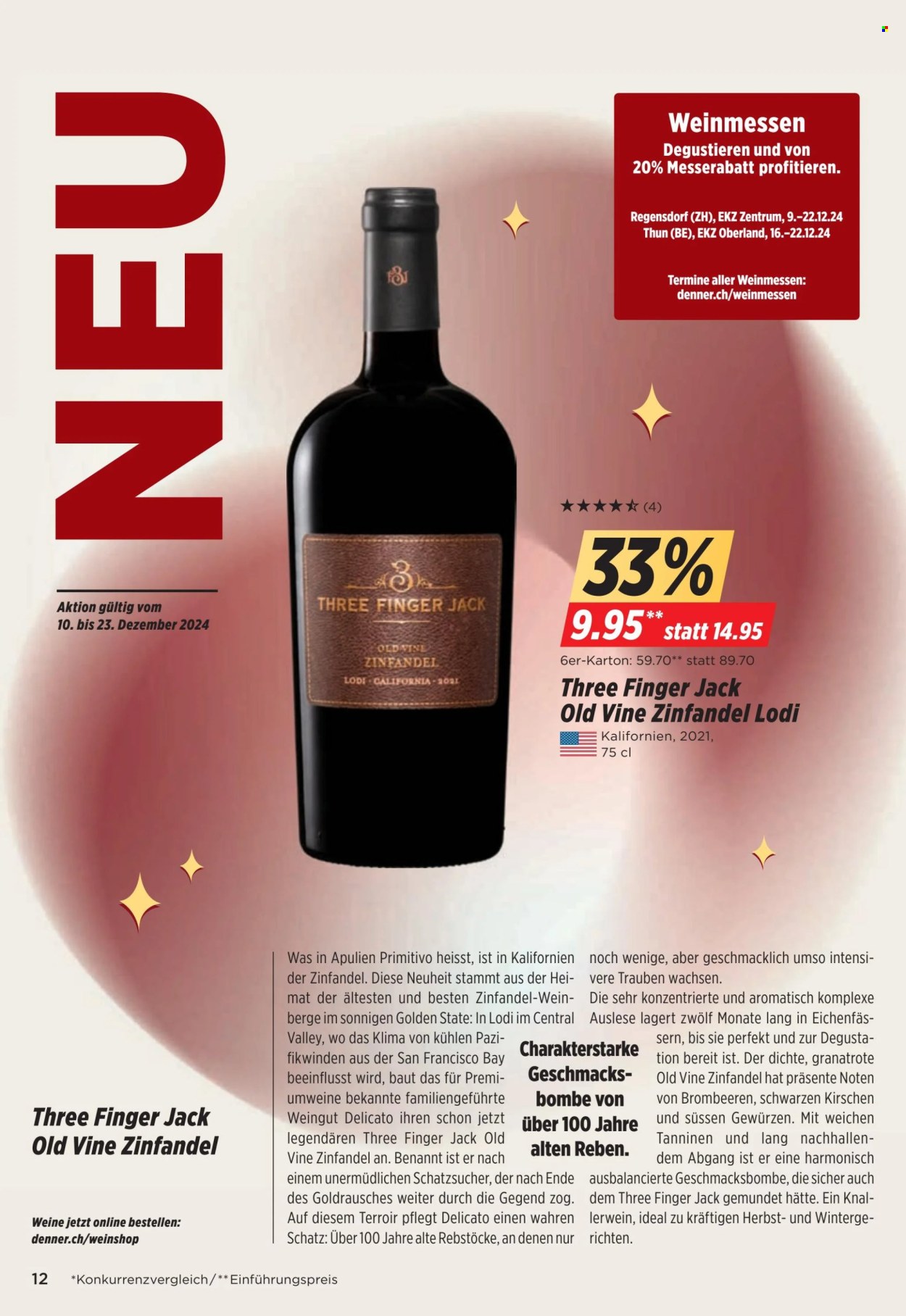 Volantino Denner - 10.12.2024 - 16.12.2024. Pagina 12