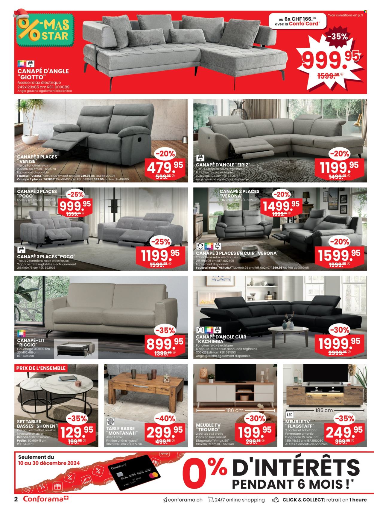 Prospekt Conforama - 10.12.2024 - 23.12.2024. Seite 2