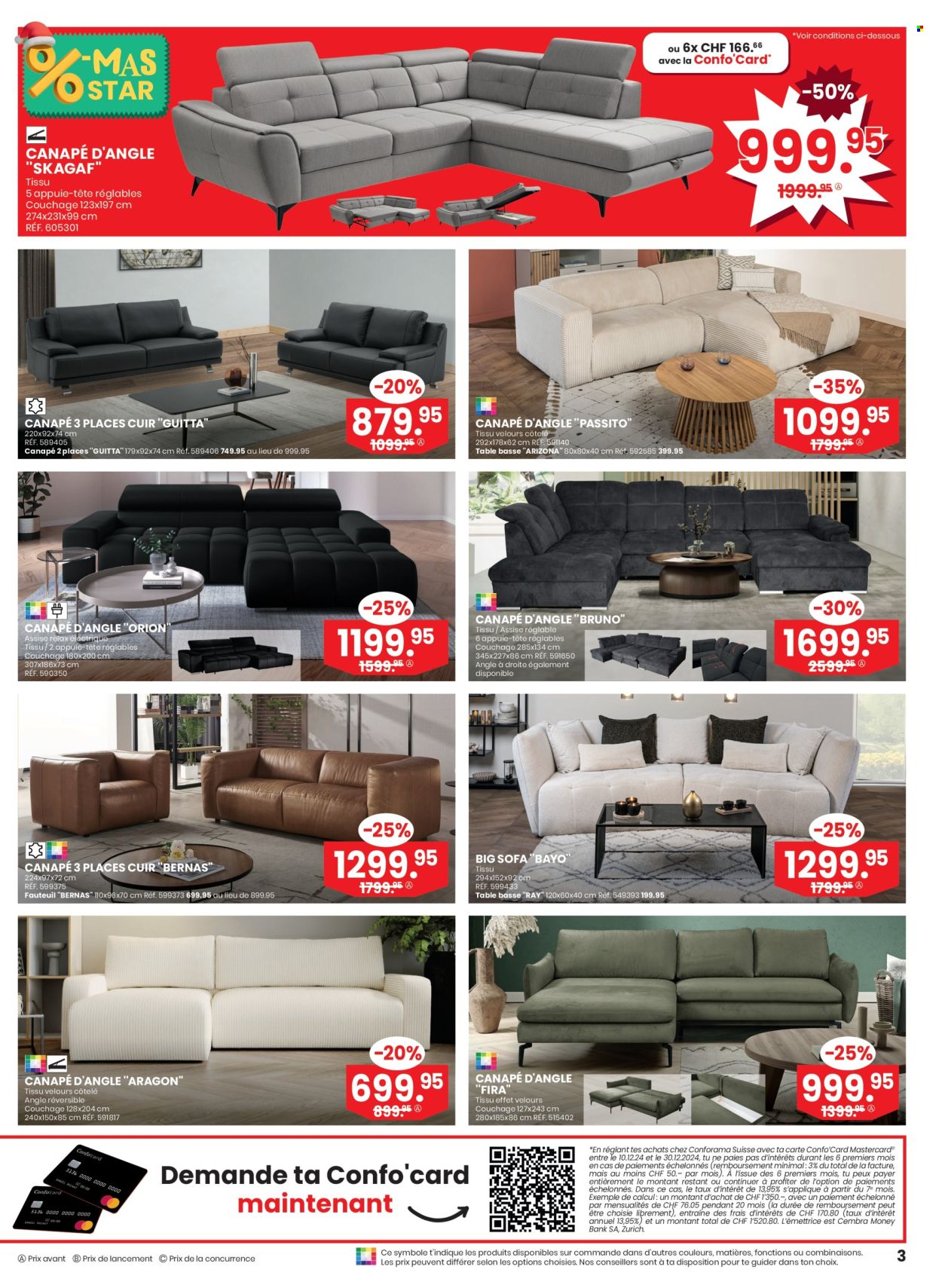 Prospekt Conforama - 10.12.2024 - 23.12.2024. Seite 3