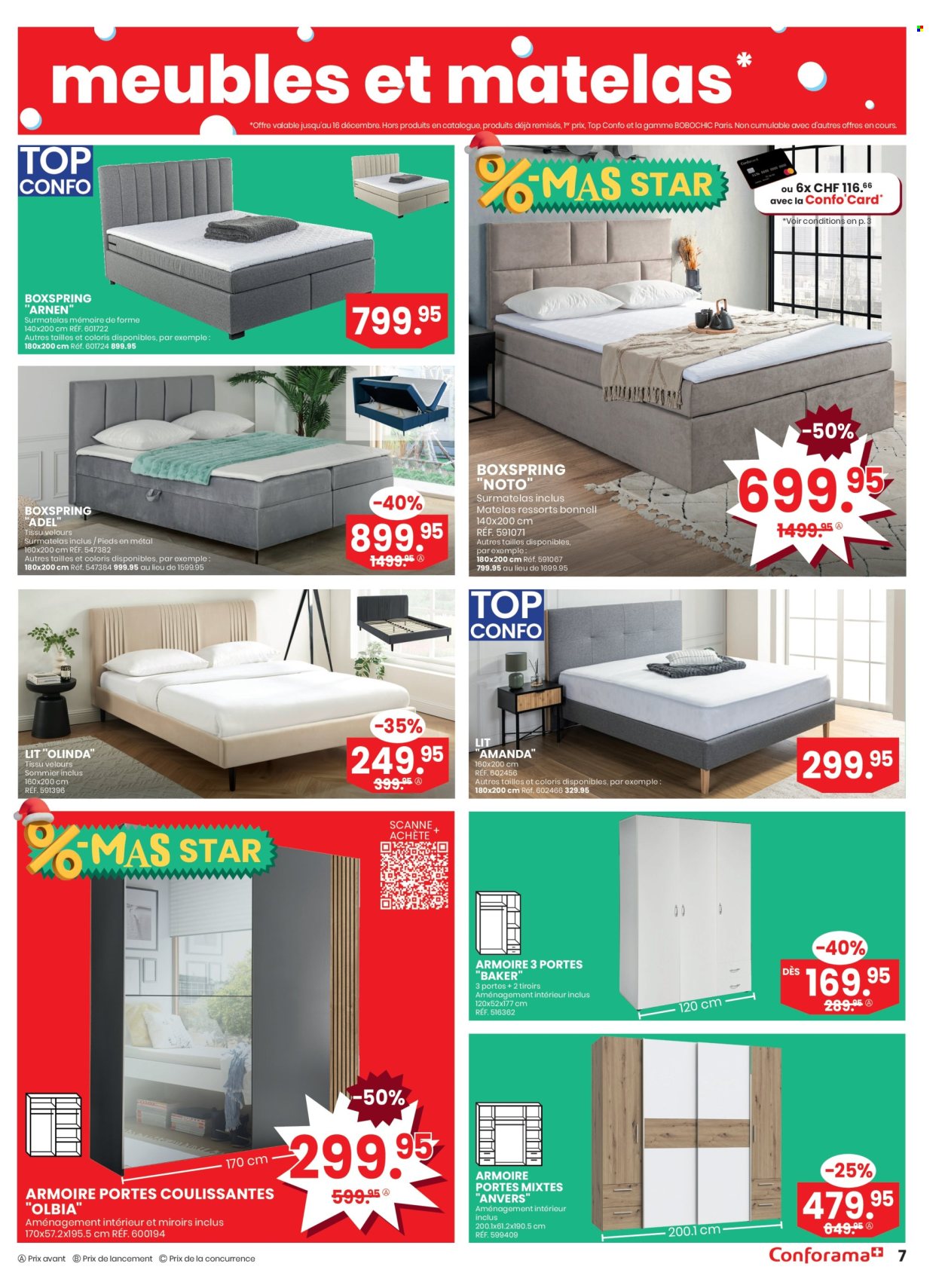 Prospekt Conforama - 10.12.2024 - 23.12.2024. Seite 7