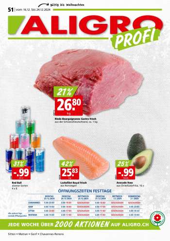 Catalogue ALIGRO - 16.12.2024 - 24.12.2024.