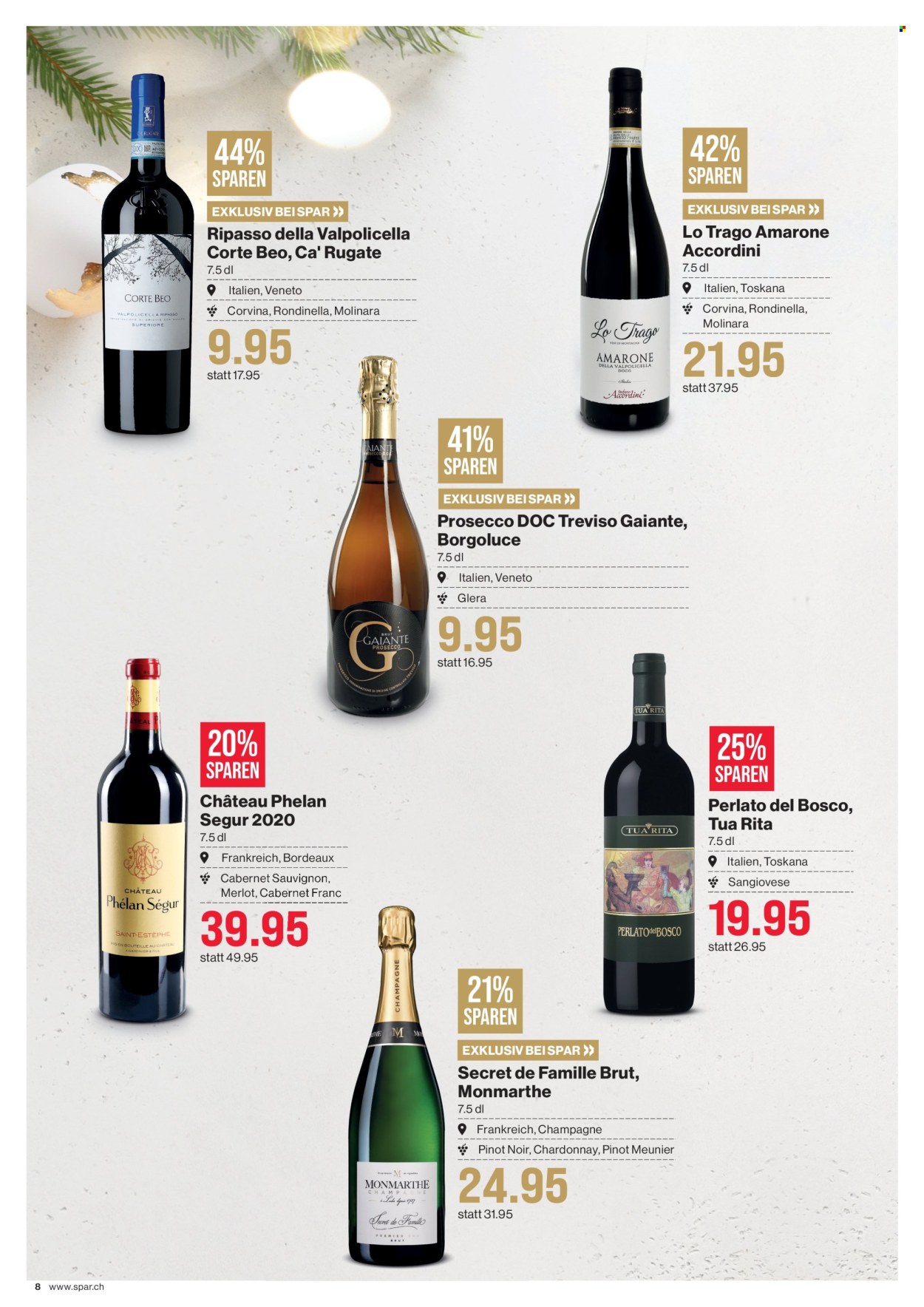 Prospekt SPAR - 12.12.2024 - 18.12.2024. Seite 8
