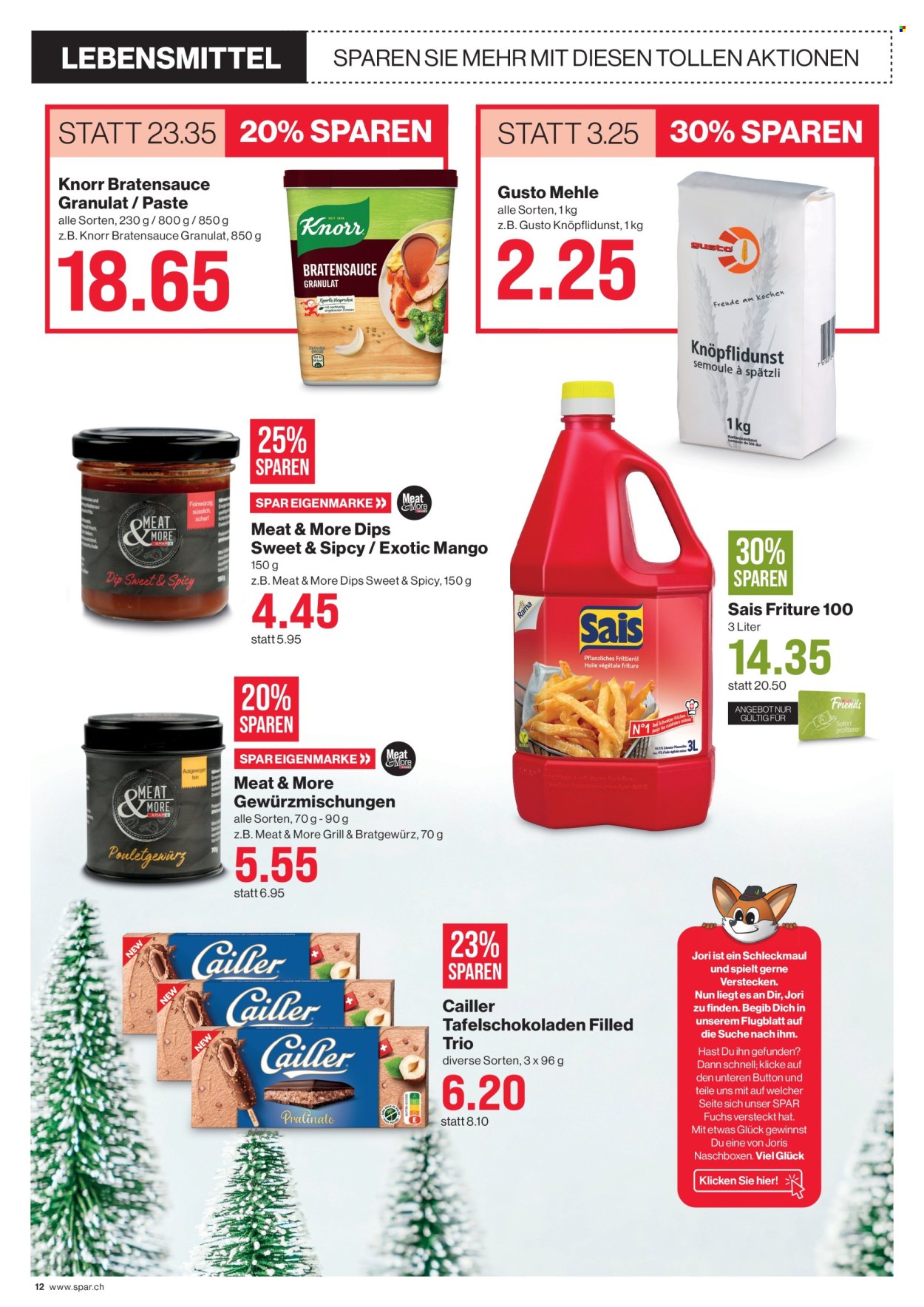 Prospekt SPAR - 12.12.2024 - 18.12.2024. Seite 12