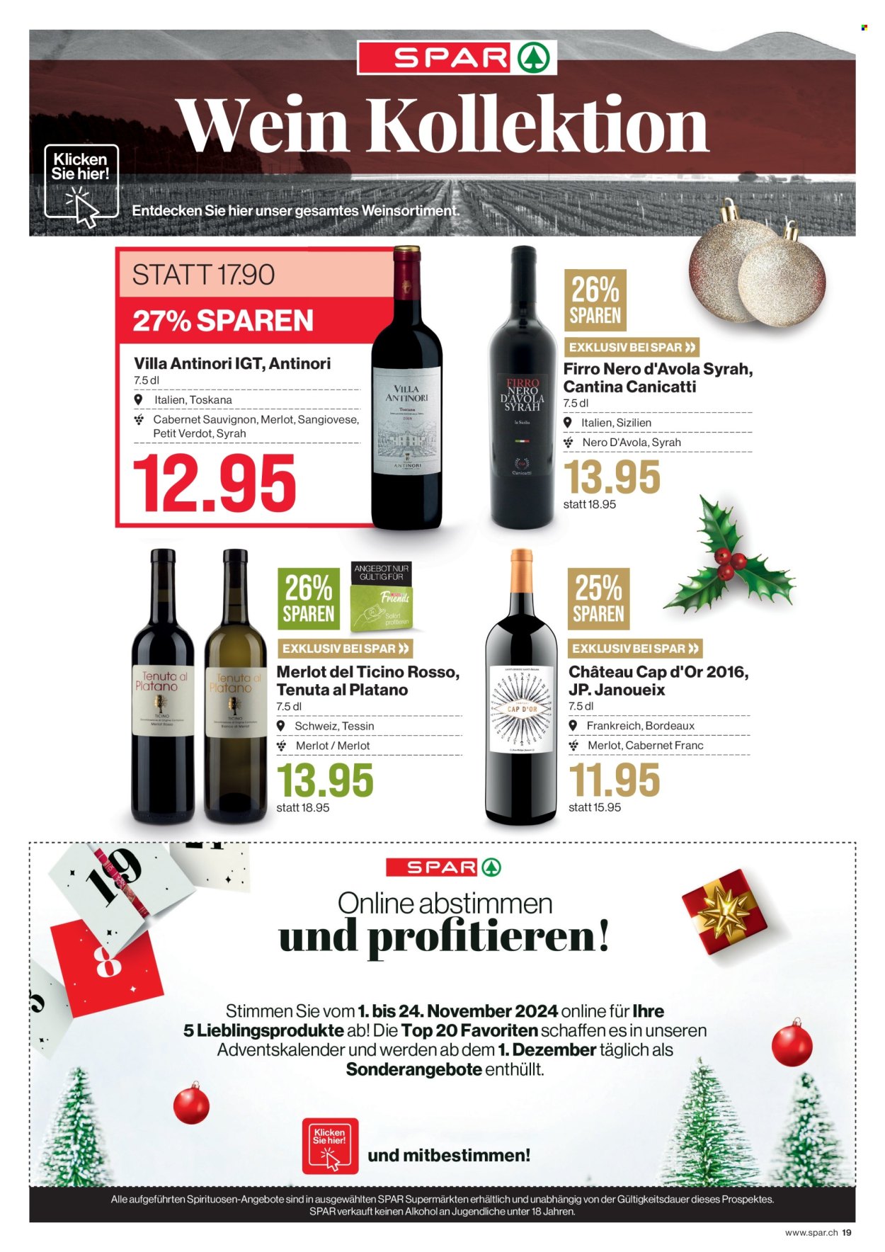 Prospekt SPAR - 12.12.2024 - 18.12.2024. Seite 19