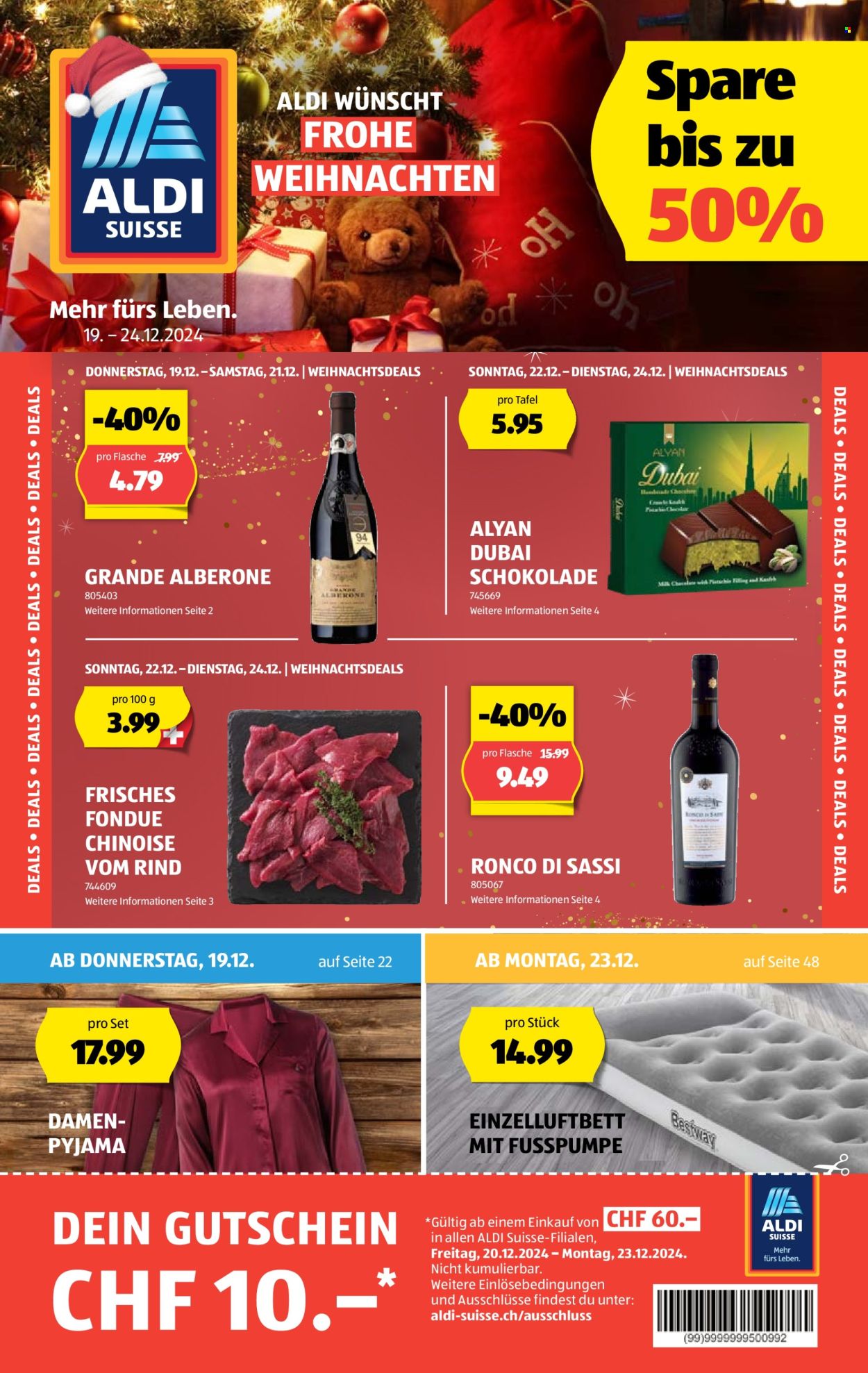Catalogue Aldi - 19.12.2024 - 24.12.2024. Page 1