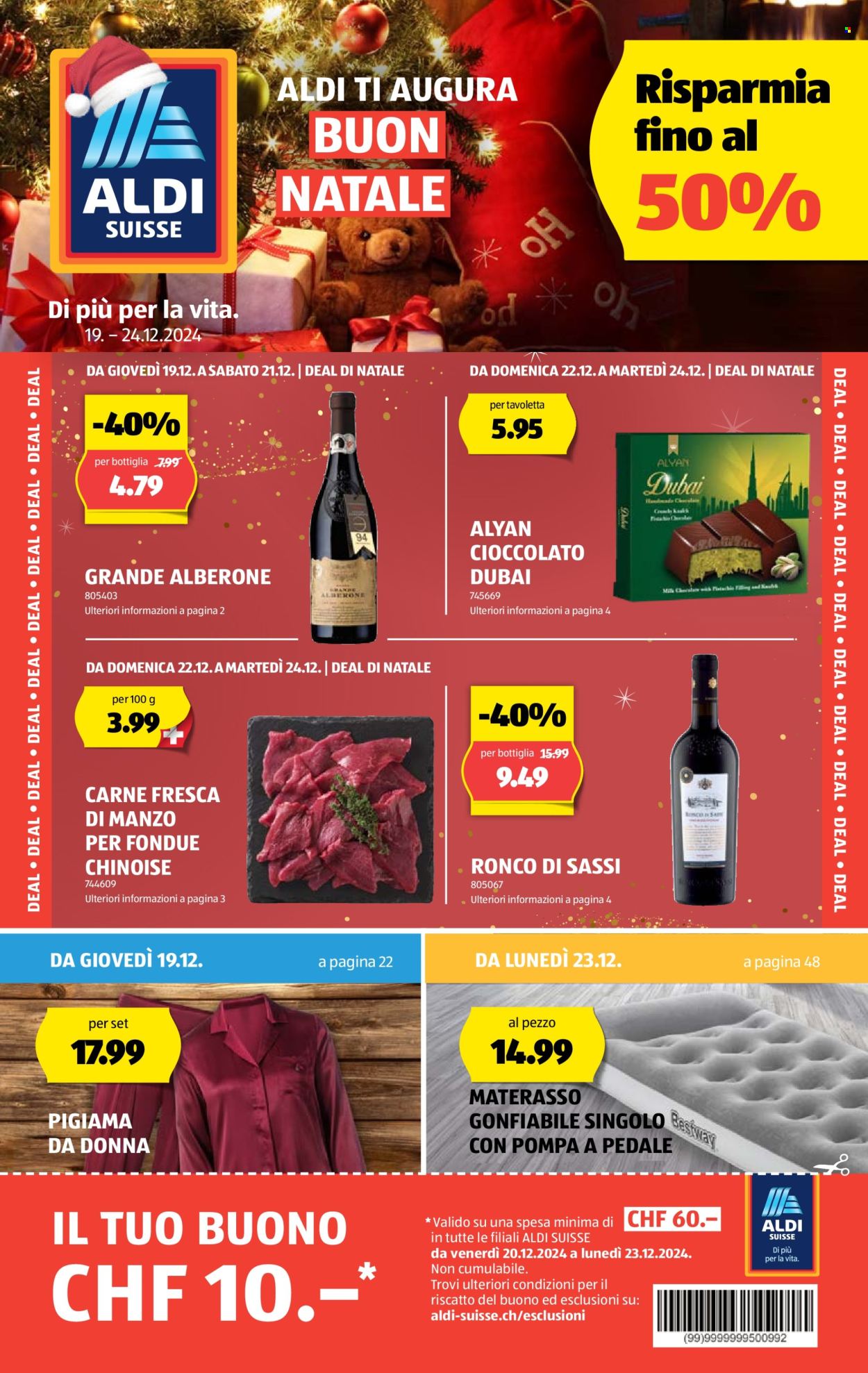 Volantino Aldi - 19.12.2024 - 24.12.2024. Pagina 1