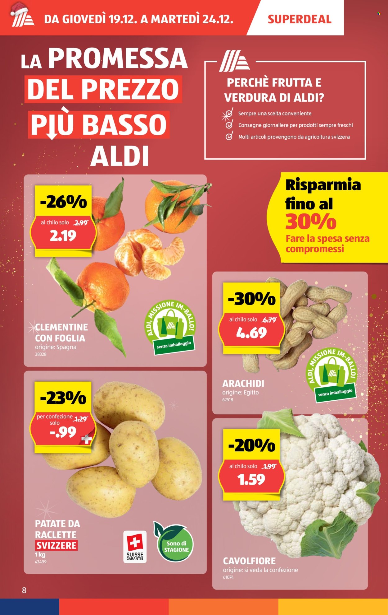 Volantino Aldi - 19.12.2024 - 24.12.2024. Pagina 8