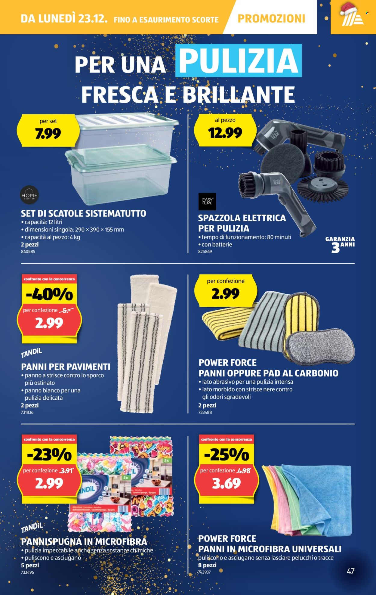 Volantino Aldi - 19.12.2024 - 24.12.2024. Pagina 47