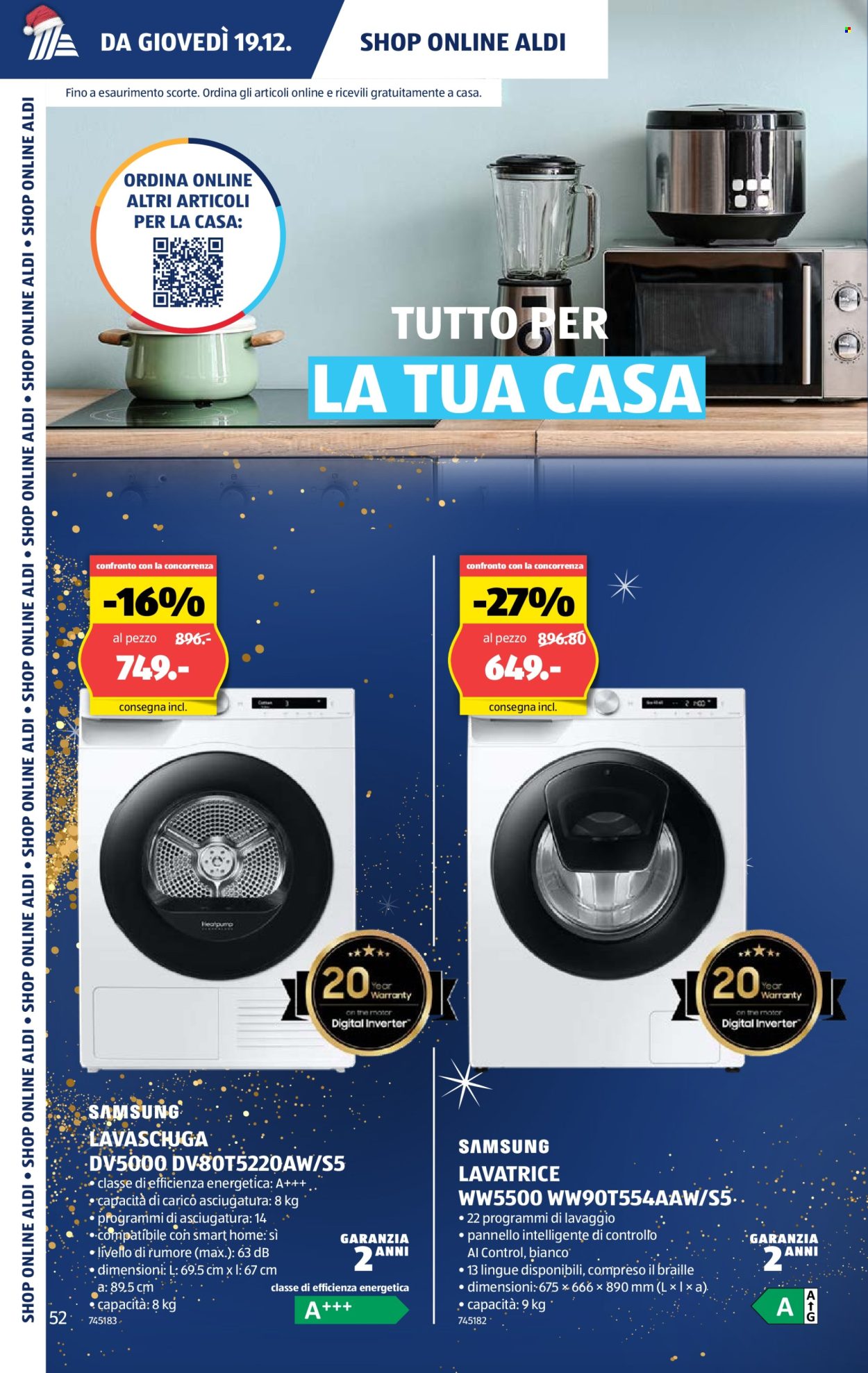 Volantino Aldi - 19.12.2024 - 24.12.2024. Pagina 52