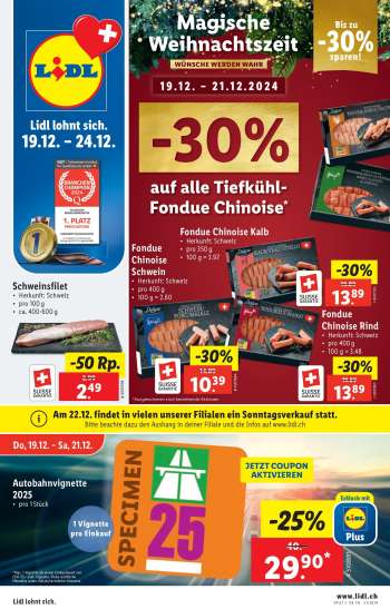 Volantino Lidl - 19.12.2024 - 24.12.2024.
