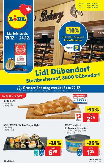 Catalogue Lidl - 19.12.2024 - 24.12.2024.
