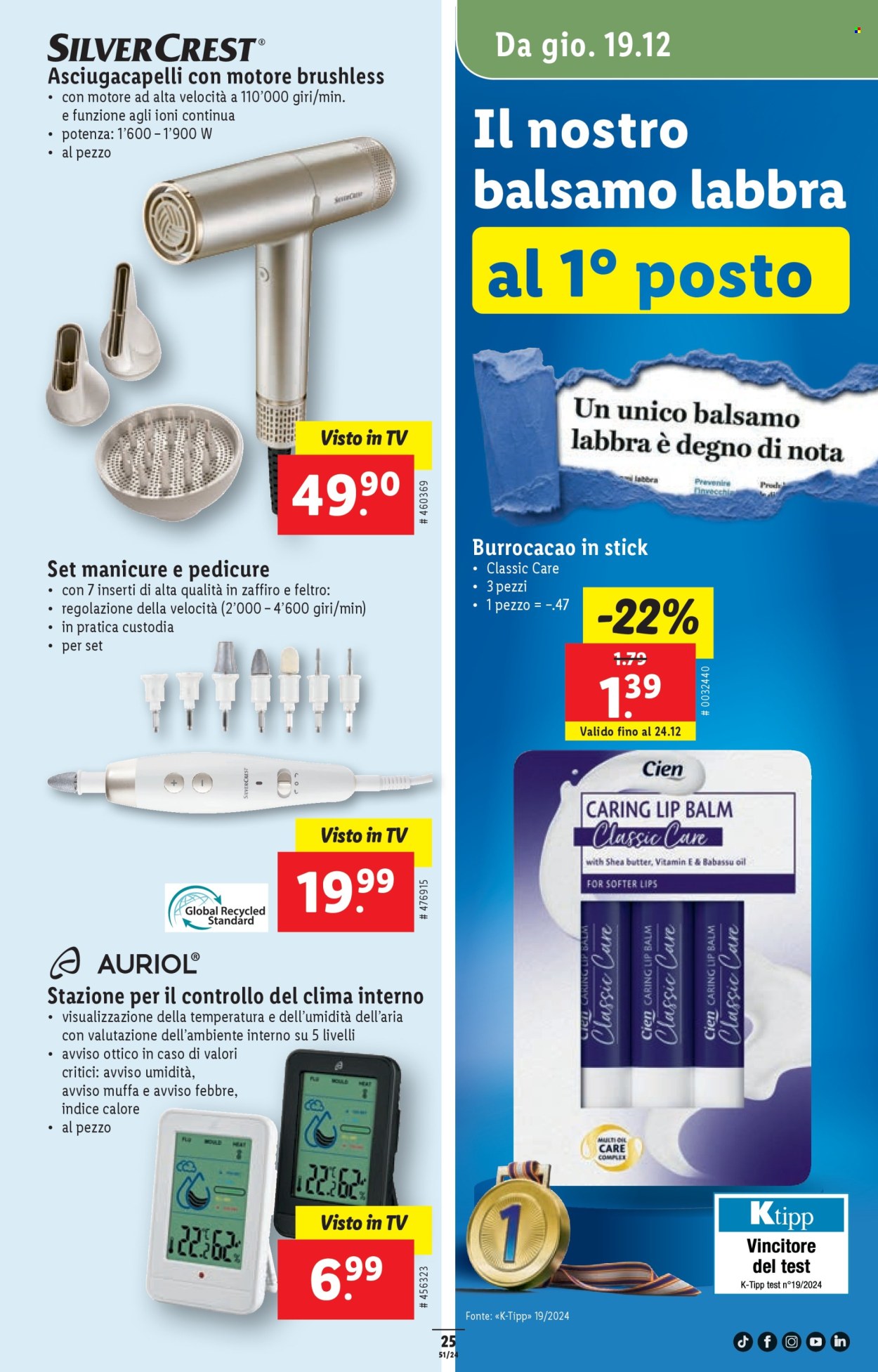Volantino Lidl - 19.12.2024 - 24.12.2024. Pagina 25