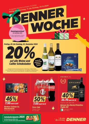 Catalogue Denner - 17.12.2024 - 23.12.2024.