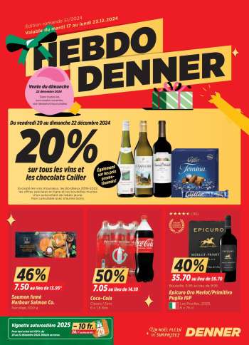 Catalogue Denner - 17.12.2024 - 23.12.2024.