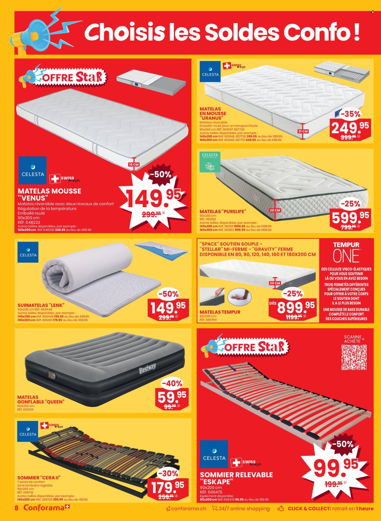 Volantino Conforama - 17.12.2024 - 30.12.2024. Pagina 8