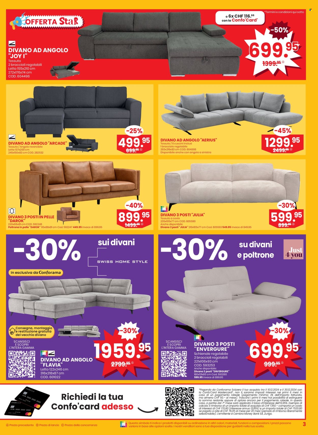 Prospekt Conforama - 17.12.2024 - 30.12.2024. Seite 3
