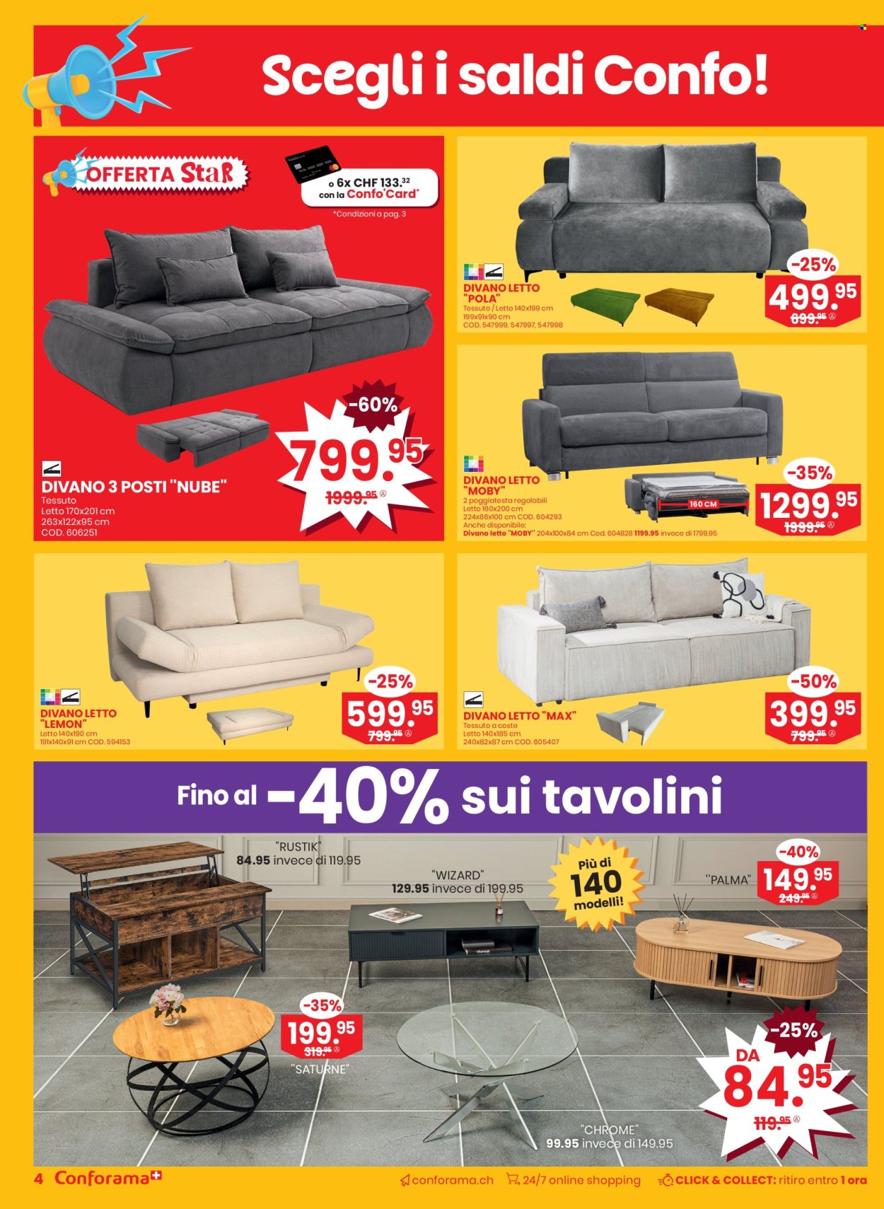 Prospekt Conforama - 17.12.2024 - 30.12.2024. Seite 4