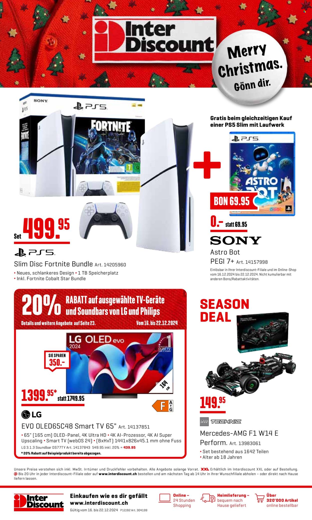 Volantino Interdiscount - 16.12.2024 - 22.12.2024. Pagina 1