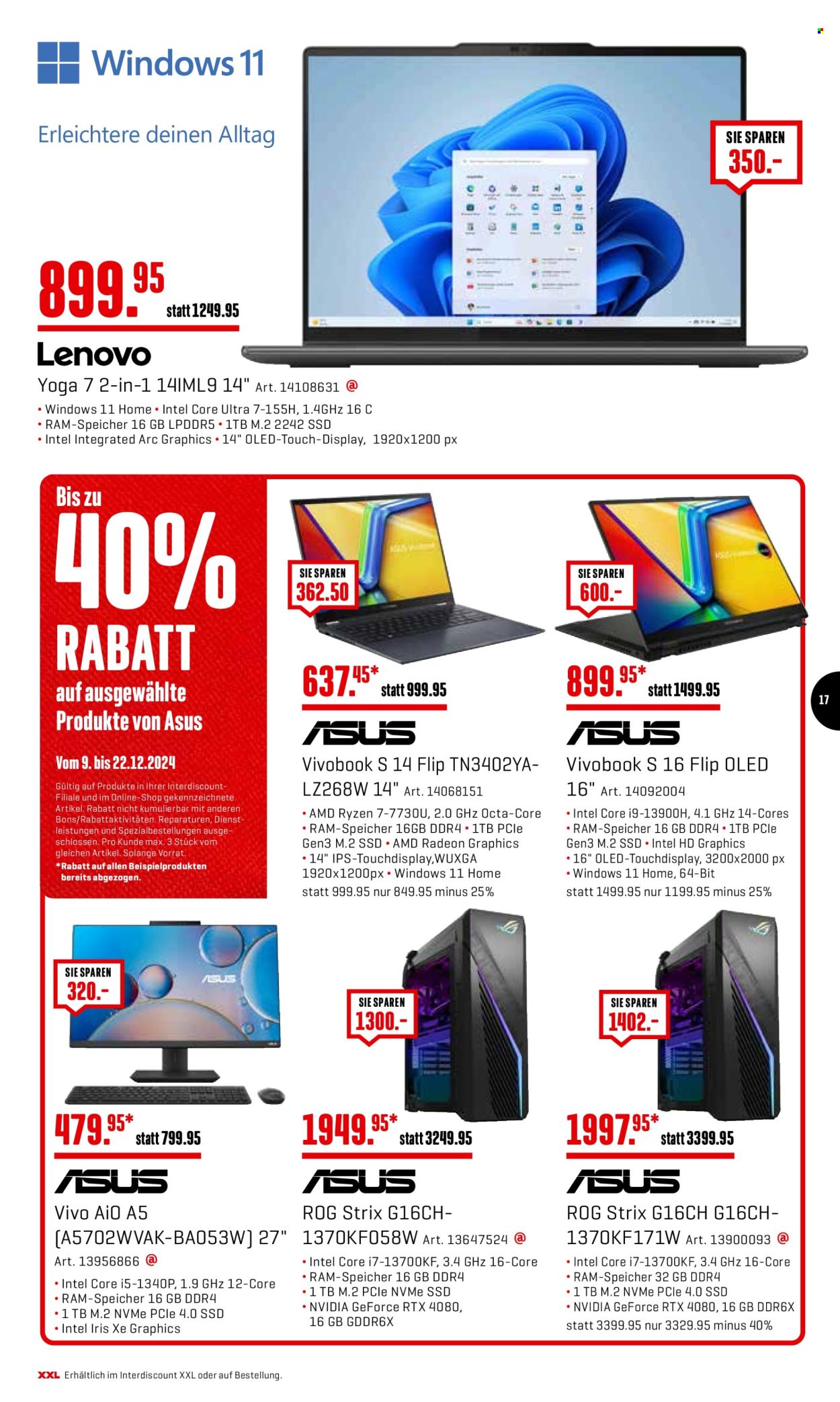 Volantino Interdiscount - 16.12.2024 - 22.12.2024. Pagina 17