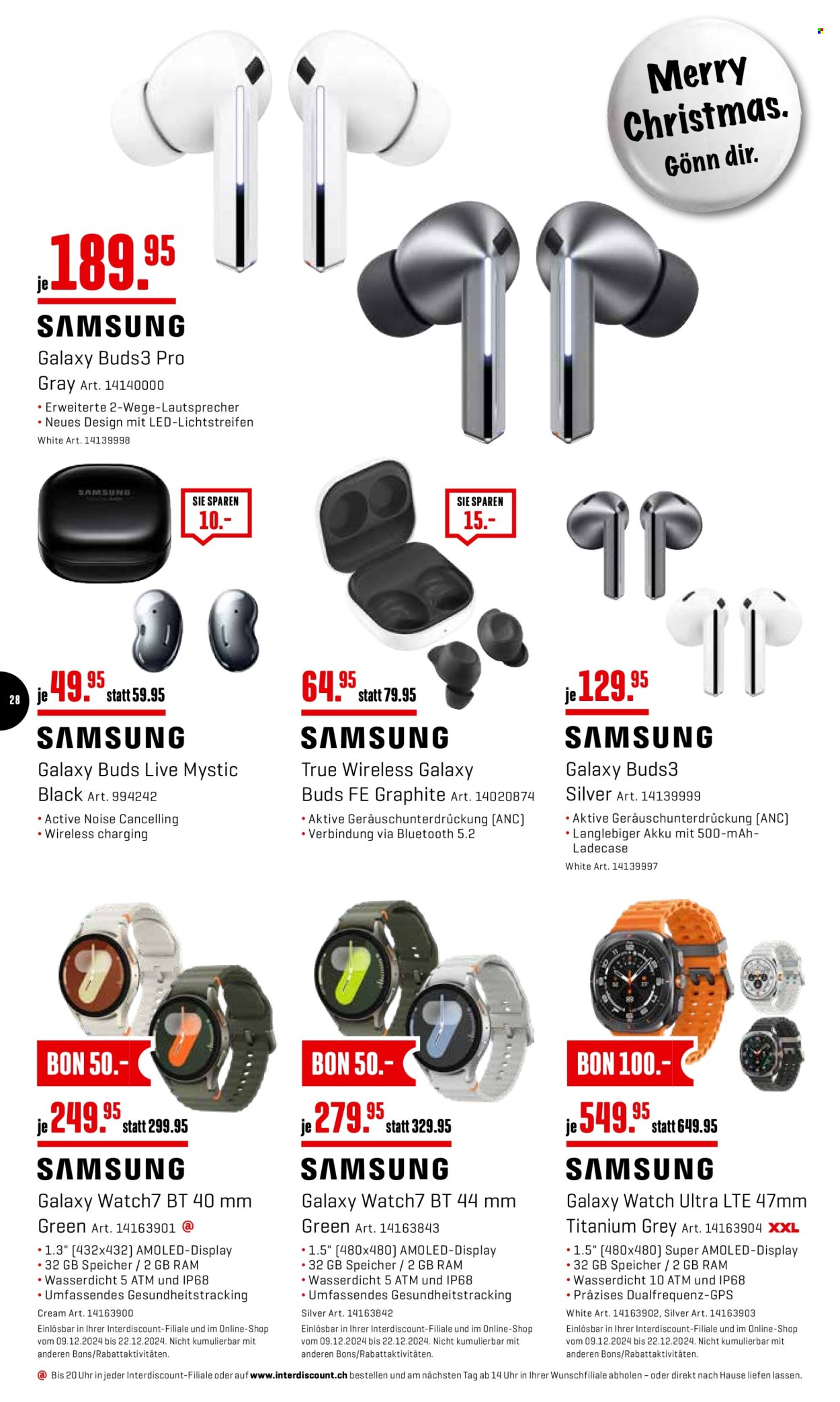 Volantino Interdiscount - 16.12.2024 - 22.12.2024. Pagina 28