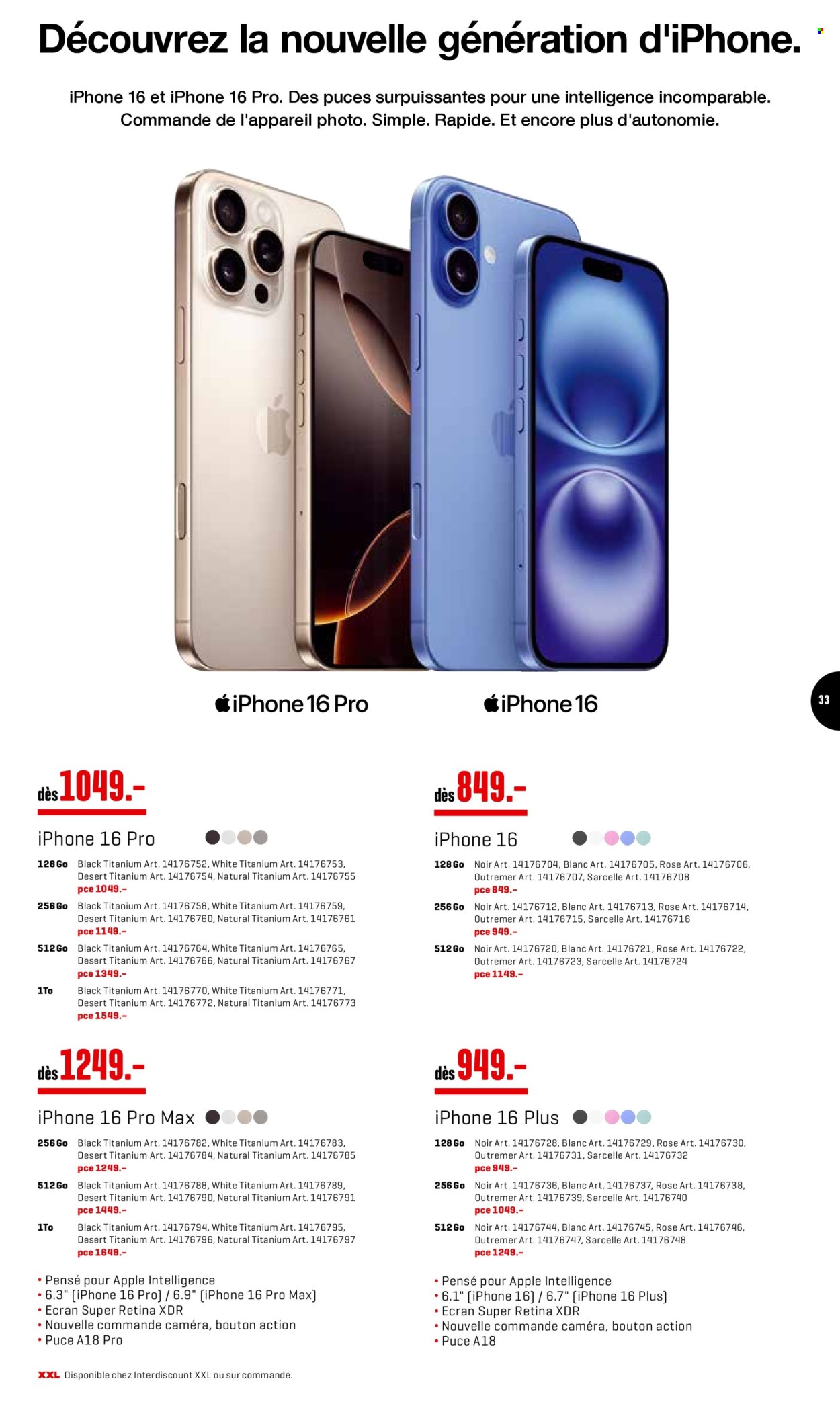 Volantino Interdiscount - 16.12.2024 - 22.12.2024. Pagina 33