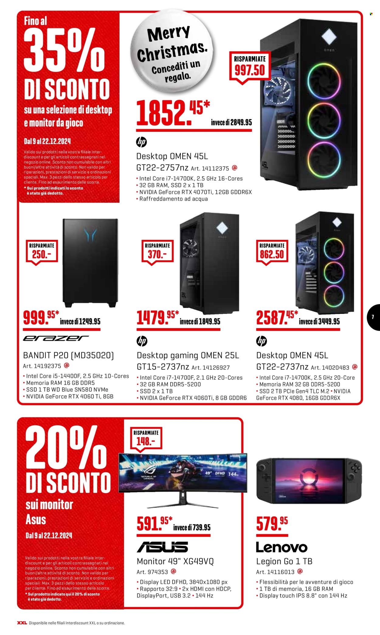 Volantino Interdiscount - 16.12.2024 - 22.12.2024. Pagina 7