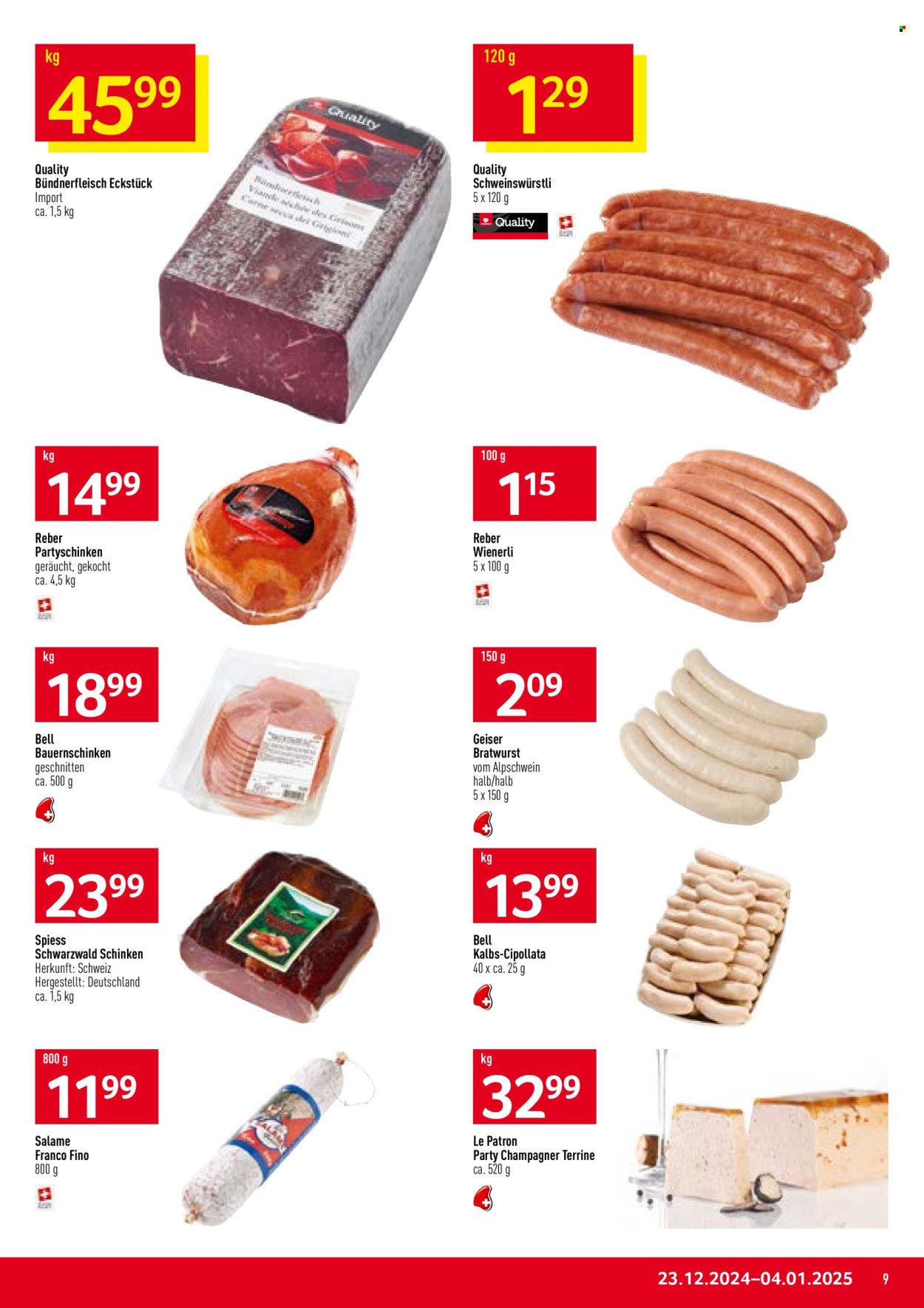 Volantino Prodega - 23.12.2024 - 4.1.2025. Pagina 9