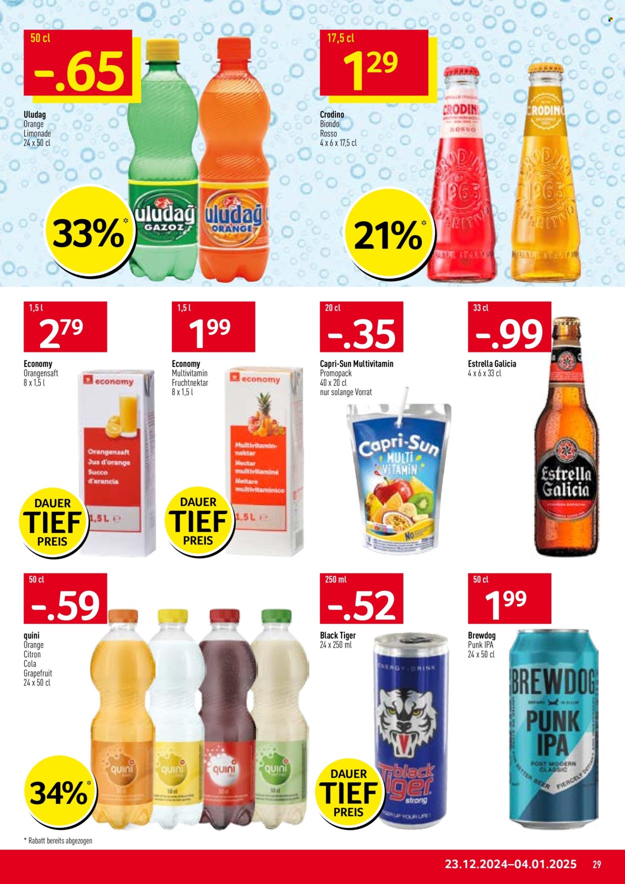 Volantino Prodega - 23.12.2024 - 4.1.2025. Pagina 29