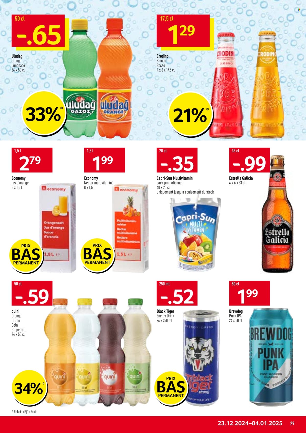 Volantino Prodega - 23.12.2024 - 4.1.2025. Pagina 29